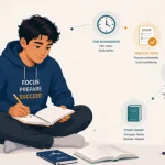 3-month BCA entrance exam preparation timeline showing weekly study plan